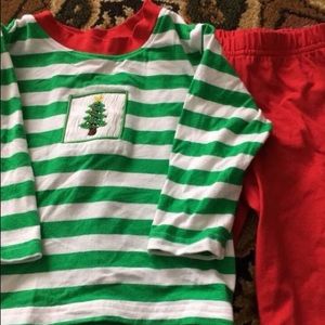 Smockingbird Christmas pant set